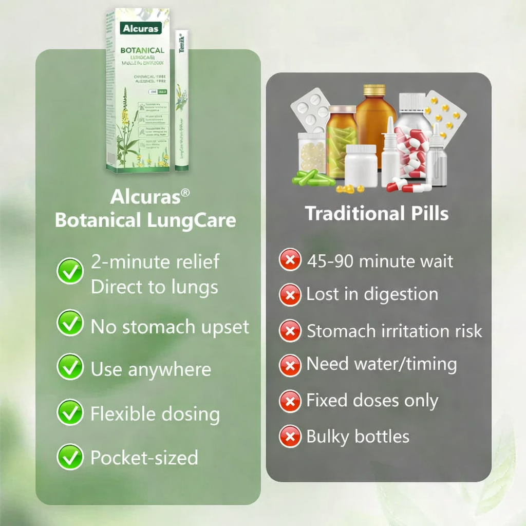 Alcuras® Botanical LungCare Mullein Diffuser