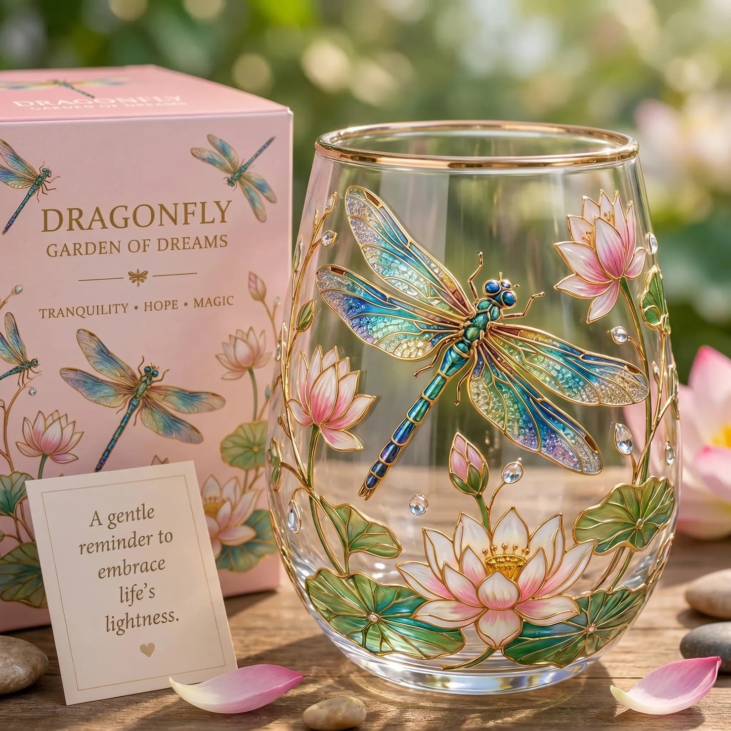 Limited Edition 2026 Garden Morning Bliss Glass Tea Cup☀️☕