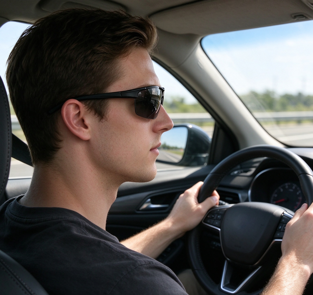 Photochromic Sunglasses with Anti-glare Polarized Lens