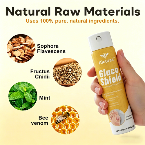 Alcuras™ GlucoShield Bee Venom Wound Spray💪