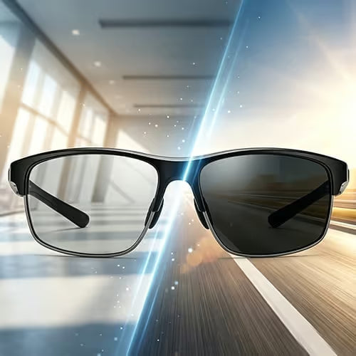 Photochromic Sunglasses with Anti-glare Polarized Lens