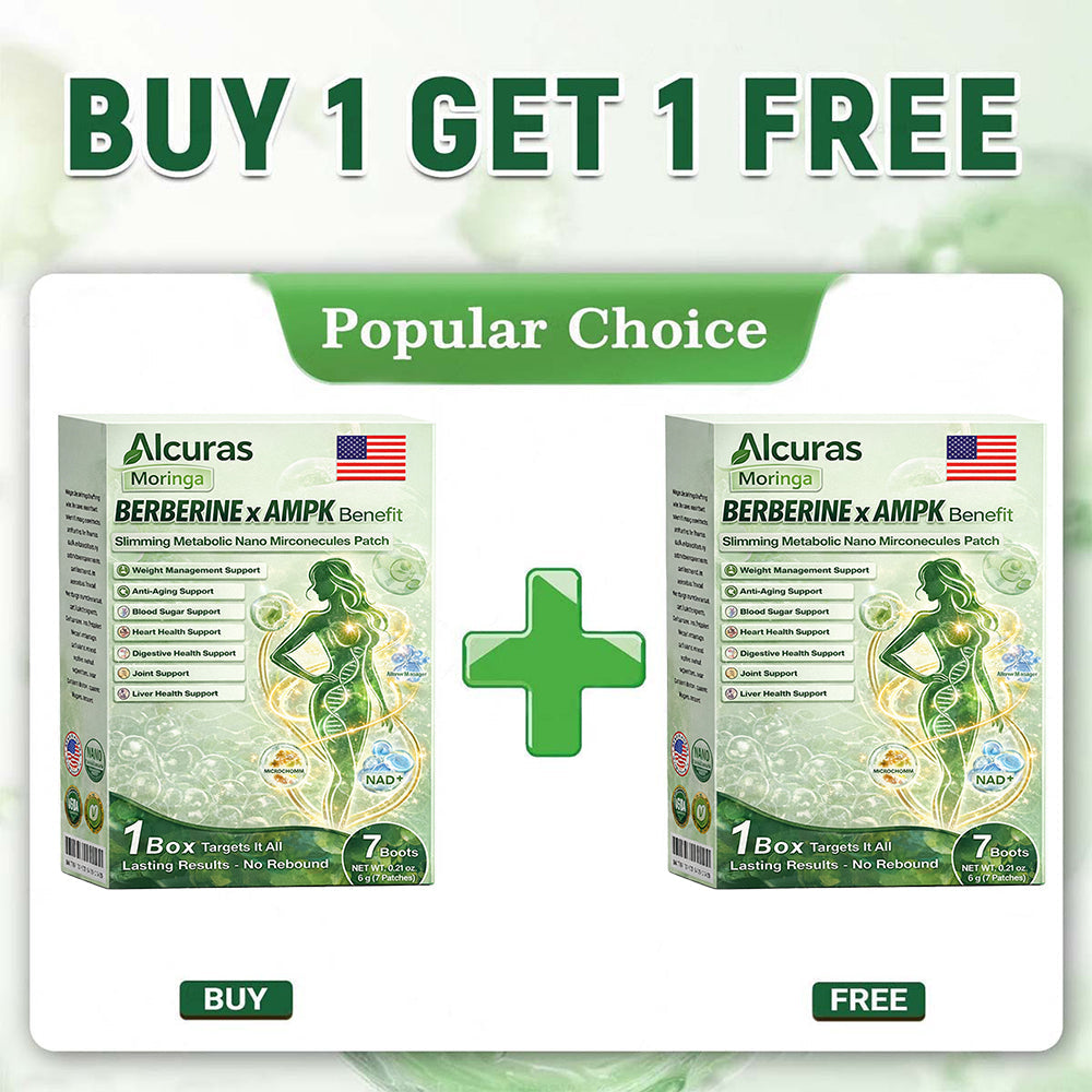 🔥Alcuras® Moringa 8-Benefit Slimming & Metabolic Nano Microneedle changes in 7 days)  For obesity, Loose Skin,diabetes, sleep apnea, joint issues, and more