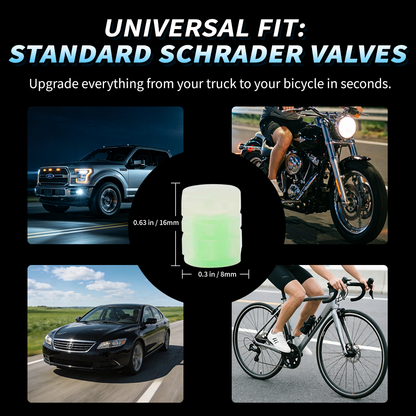 🔥💡Cool Glowing Tire Valve Caps – Instantly Upgrade Your Wheels