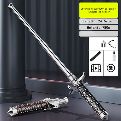 Enhanced Automatic Retractable Self-Defense Stick