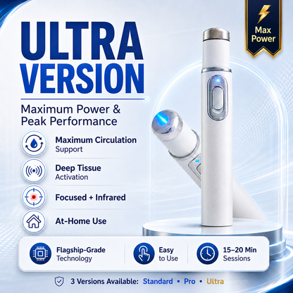 Mresio® Ultrasonic Shock Wave Therapy Massager——Restore Circulation. Relieve Deep Pain. Rebuild Male Confidence.