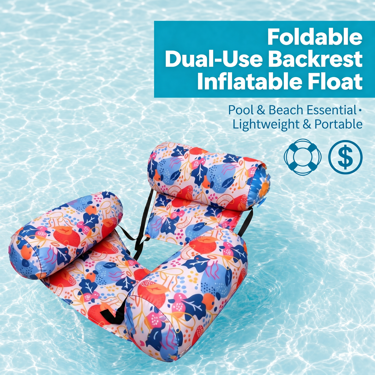 【 🔥Hot Sale 50% OFF】💺🌴 Inflatable Floating Chair