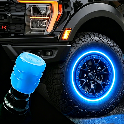 🔥💡Cool Glowing Tire Valve Caps – Instantly Upgrade Your Wheels