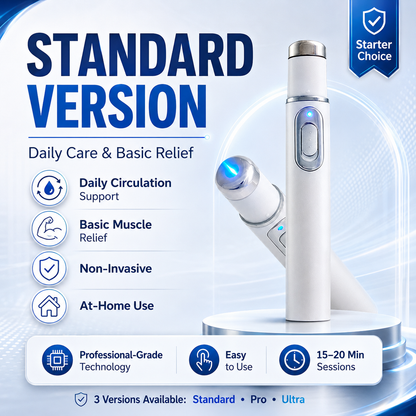 Mresio® Ultrasonic Shock Wave Therapy Massager——Restore Circulation. Relieve Deep Pain. Rebuild Male Confidence.