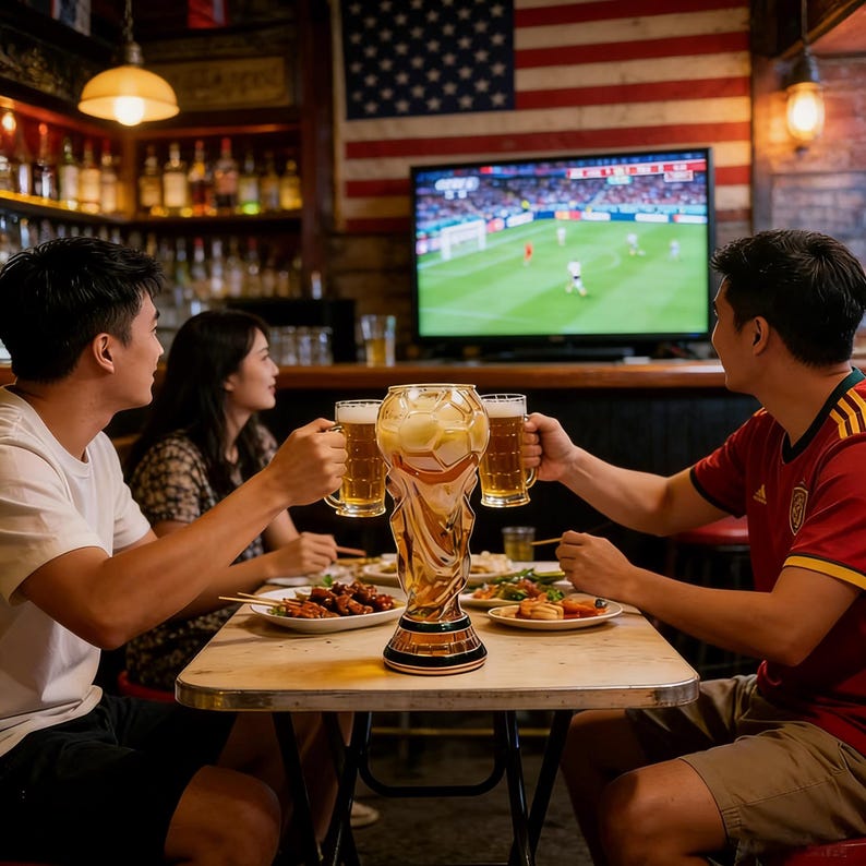 World Cup Trophy Beer Glass