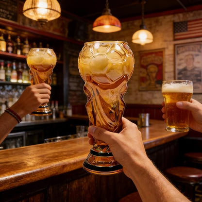 World Cup Trophy Beer Glass