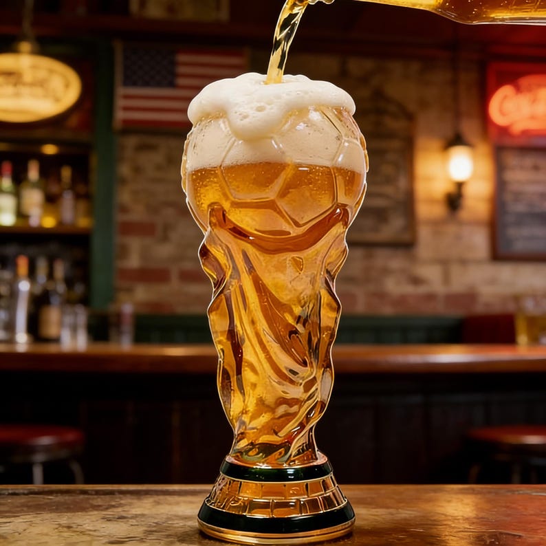World Cup Trophy Beer Glass