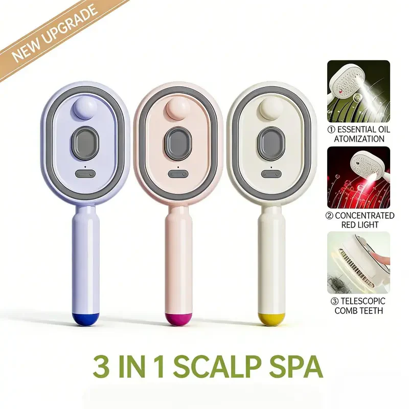 Electric Spray Air Cushion Massage Comb - Finds