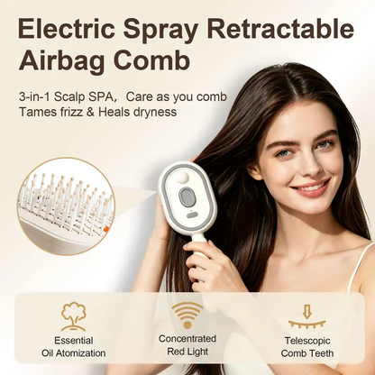 Electric Spray Air Cushion Massage Comb - Finds