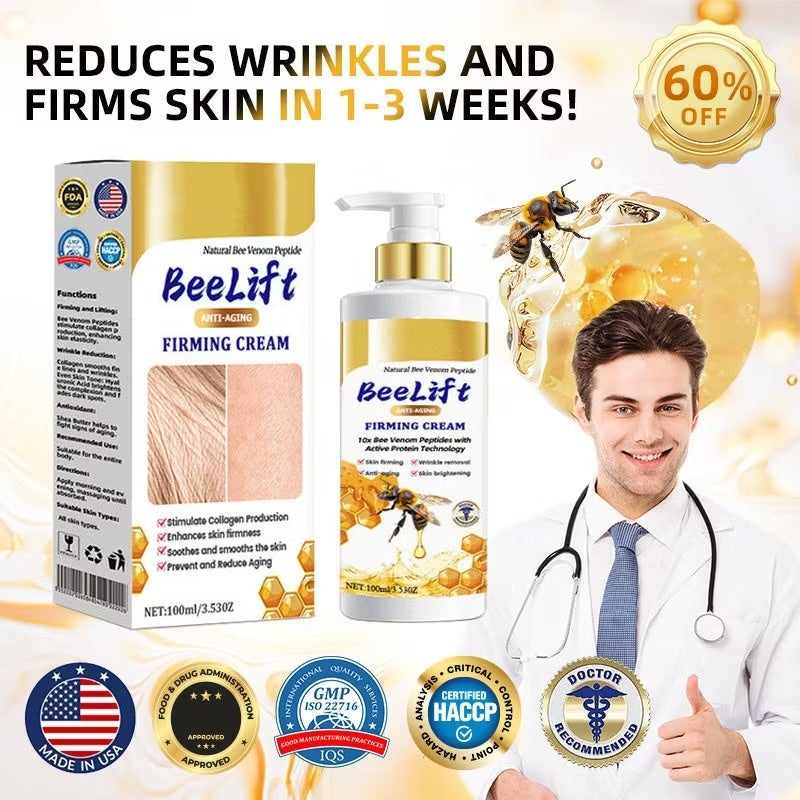 BeeLift Anti-Aging Firming Cream,Address Crepe & Sagging(🔥49% Off for a Limited Time!)