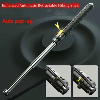 Enhanced Automatic Retractable Self-Defense Stick