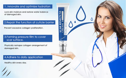 Alcuras Medical Grade Silicone Scar Cream – Smooth Scars Fast!
