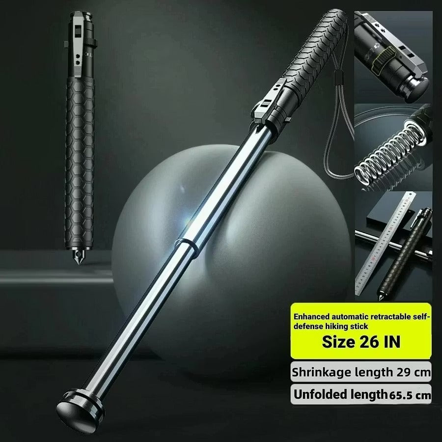 Enhanced Automatic Retractable Self-Defense Stick
