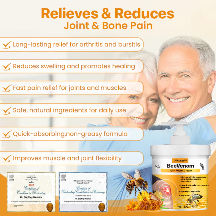 Alcuras™ BeeVenom Joint Repair Cream